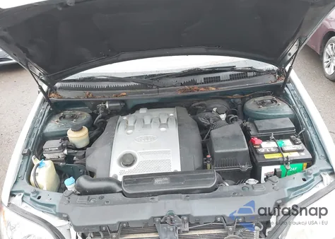 2004 Kia Sedona Ex/Lx from USA, damaged, VIN KNDUP131746545090